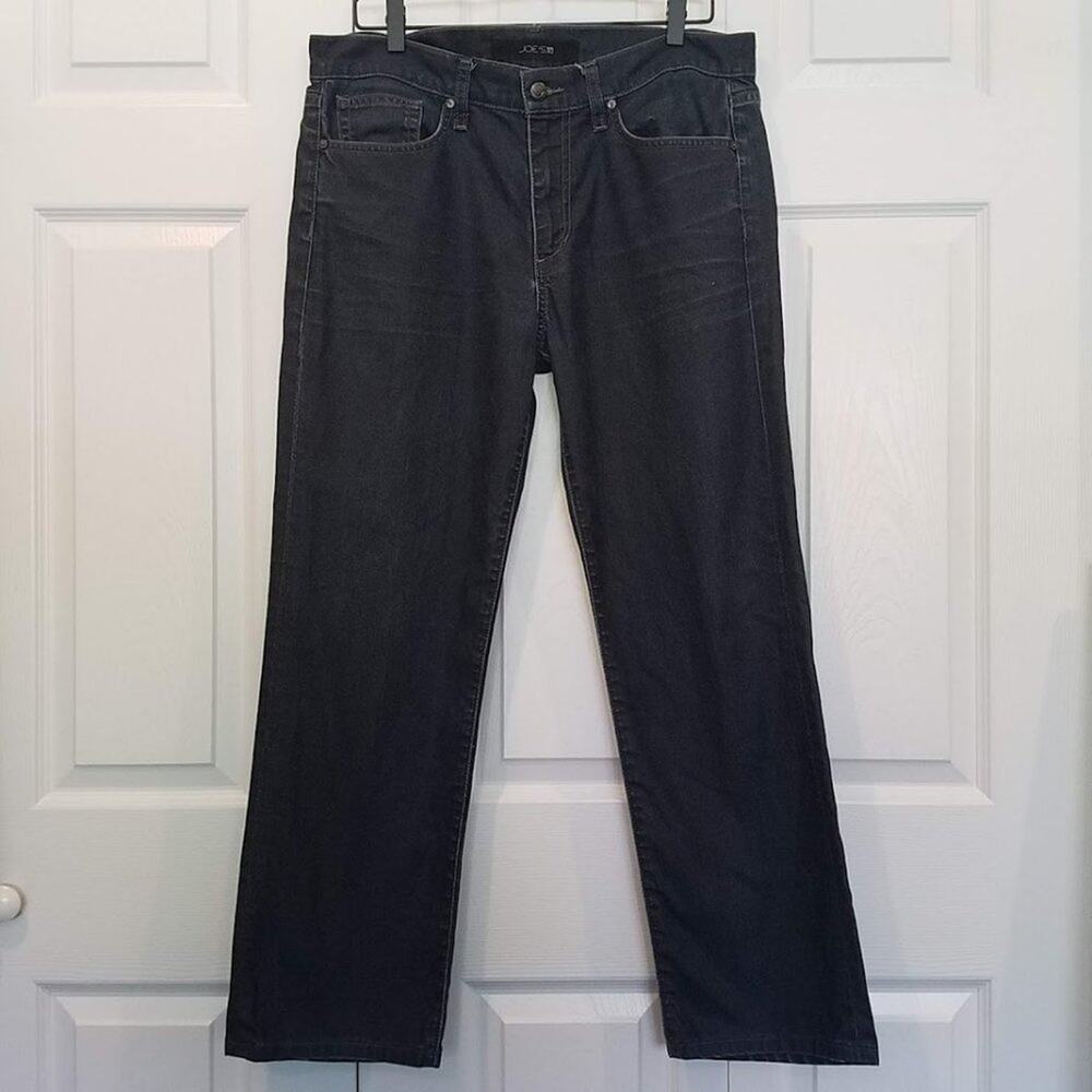 Joe's Jeans high waist straight leg jeans the classic | sz 33 / 16 dark wash
